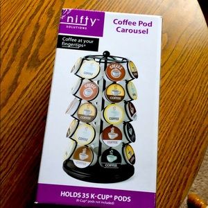 NIB k-cup carousel
